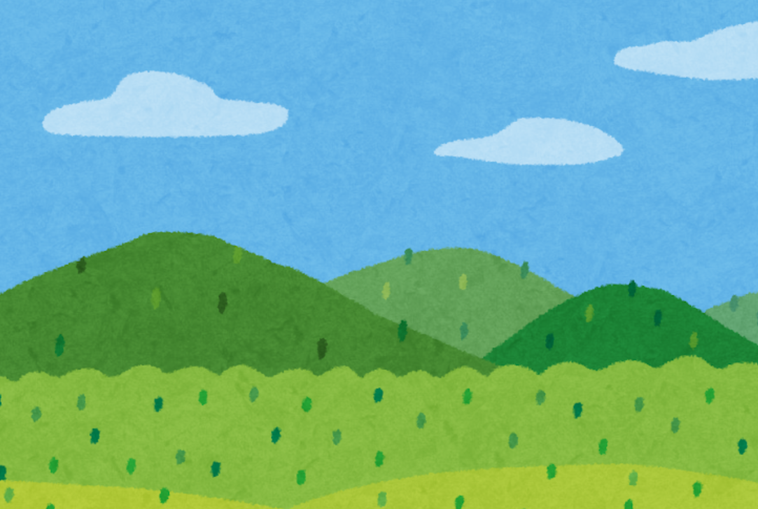 山の絵